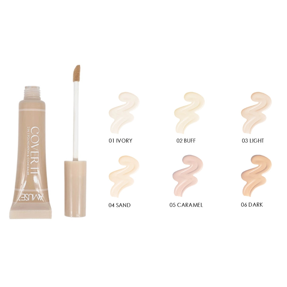 Amuse - 2 in 1 Foundation and Concealer