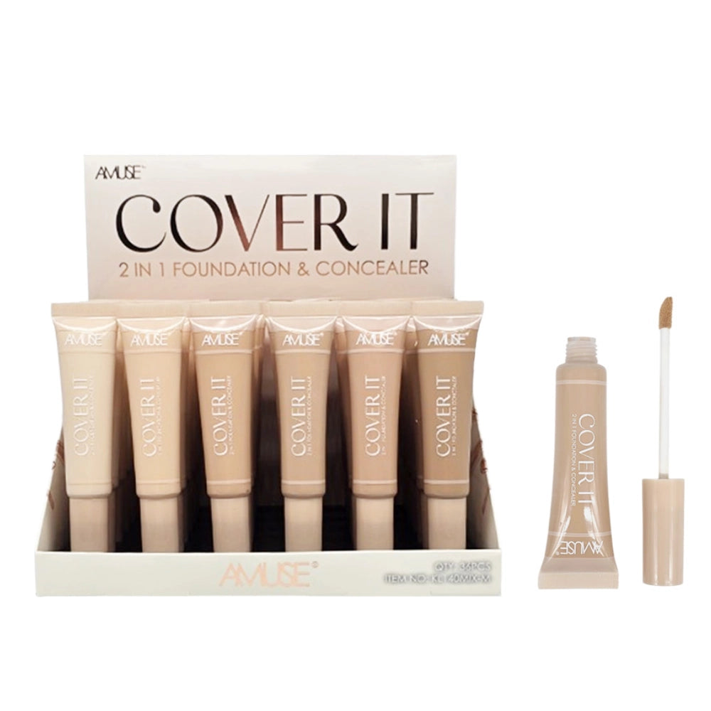 Amuse - 2 in 1 Foundation and Concealer