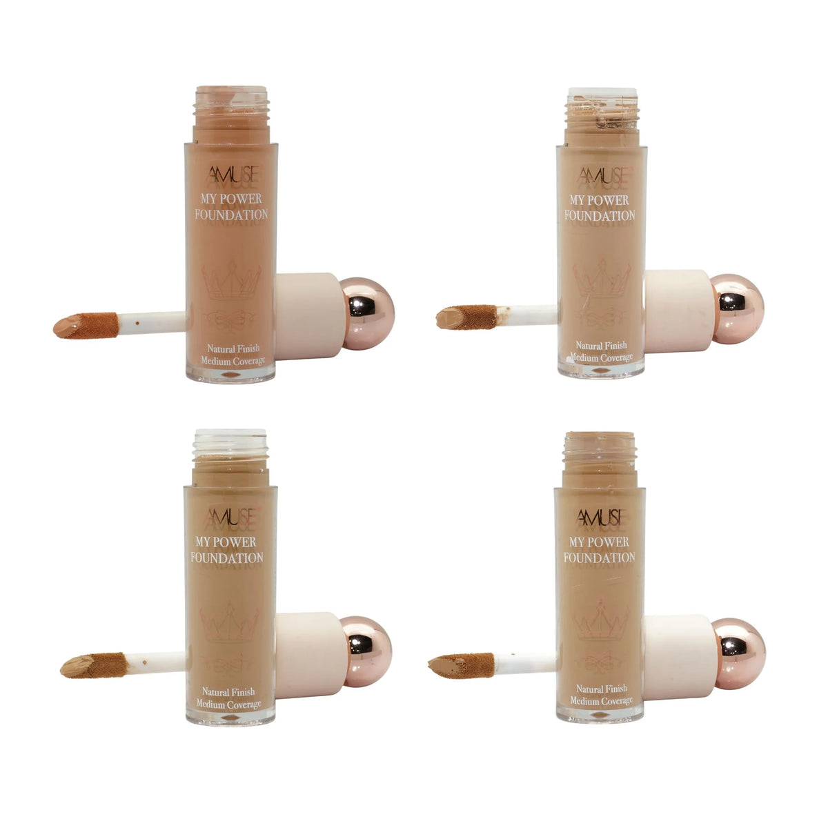 Amuse - My Power Foundation Retail Display Set – 24 Pcs (B)