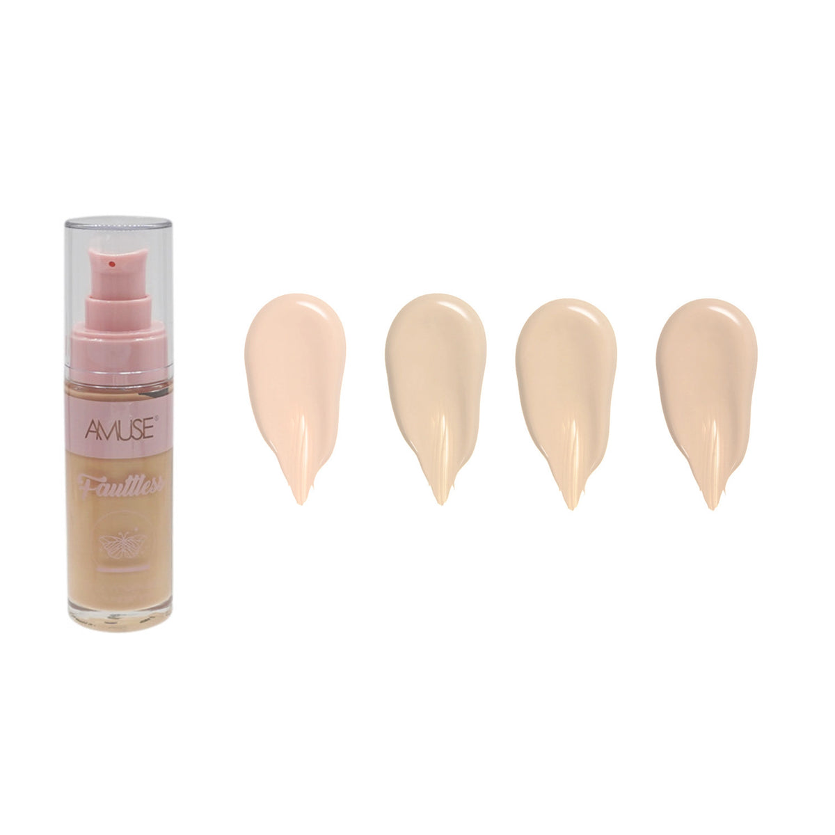 Amuse Faultless Full Coverage Foundation – Liquid Foundation Makeup
