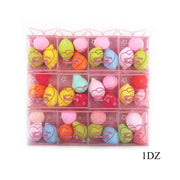 Multi-Shape & Multi-Color Powder Puff Assortment