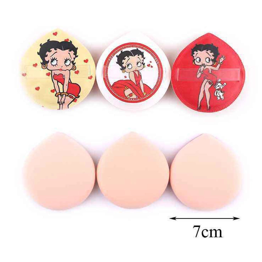 Velvety Soft Teardrop Powder Puff