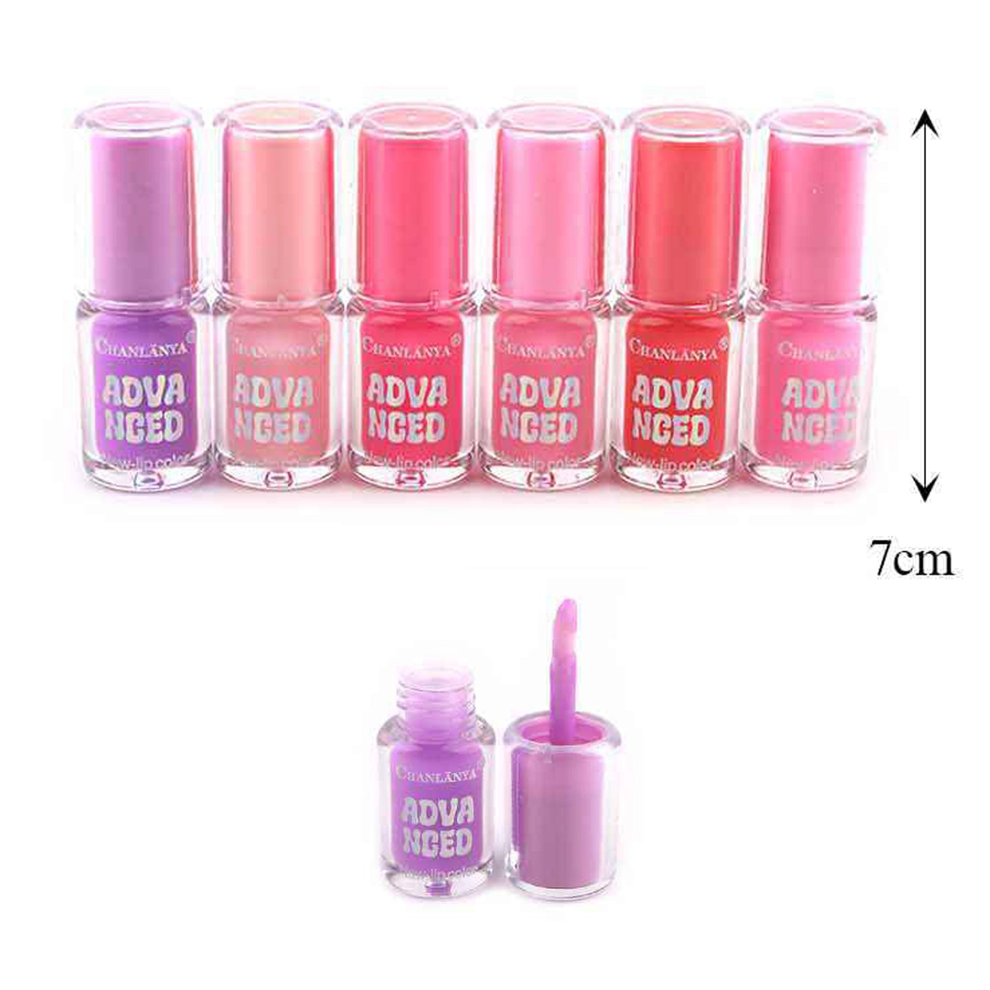 Advanced Waterproof Lip Gloss Set – Long-Lasting High-Intensity Color (24pc) KNV-9773