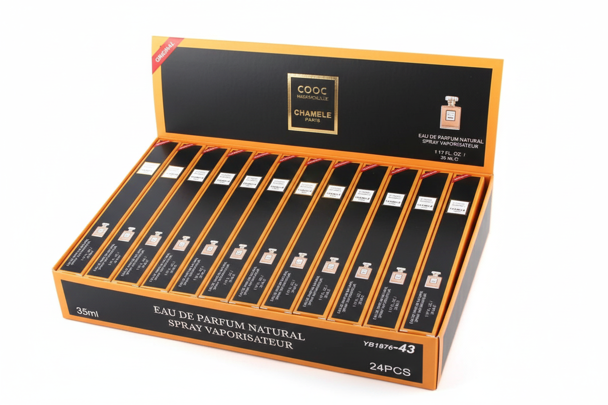 Classic Chic Floral & Oriental Perfume Set (24pcs) - Affordable Elegant Fragrance Dupe for Women