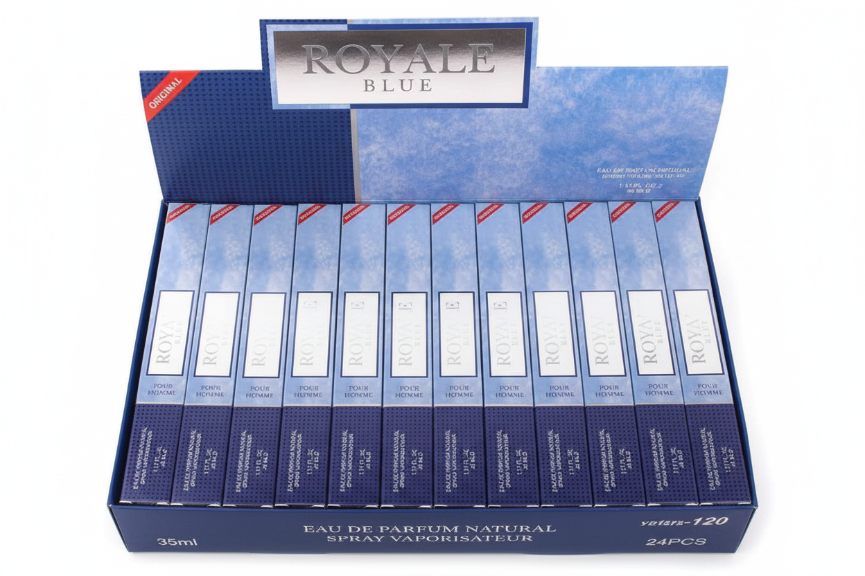 Royale Blue Inspired Luxury Perfume Set - Affordable Fresh & Woody Eau de Parfum for Men