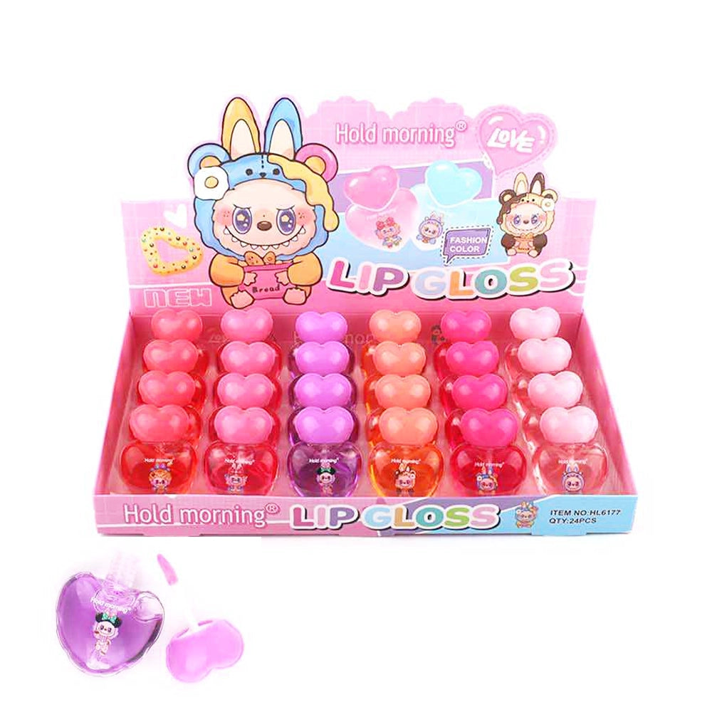 Hold Morning Little Monster Heart Lip Gloss (HL6177)
