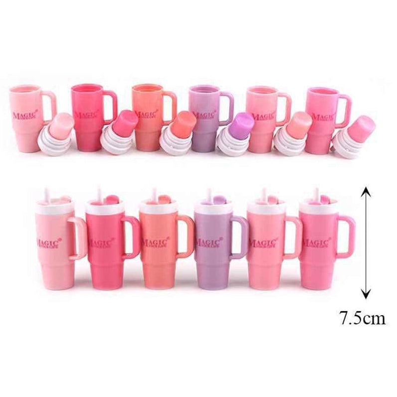 Magic Your Life Mini Tumbler Lip Balm Set (24-Piece Display Box) (KNV-9983)