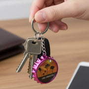 Los Angeles Souvenir Bottle Opener Keychain (KY531)