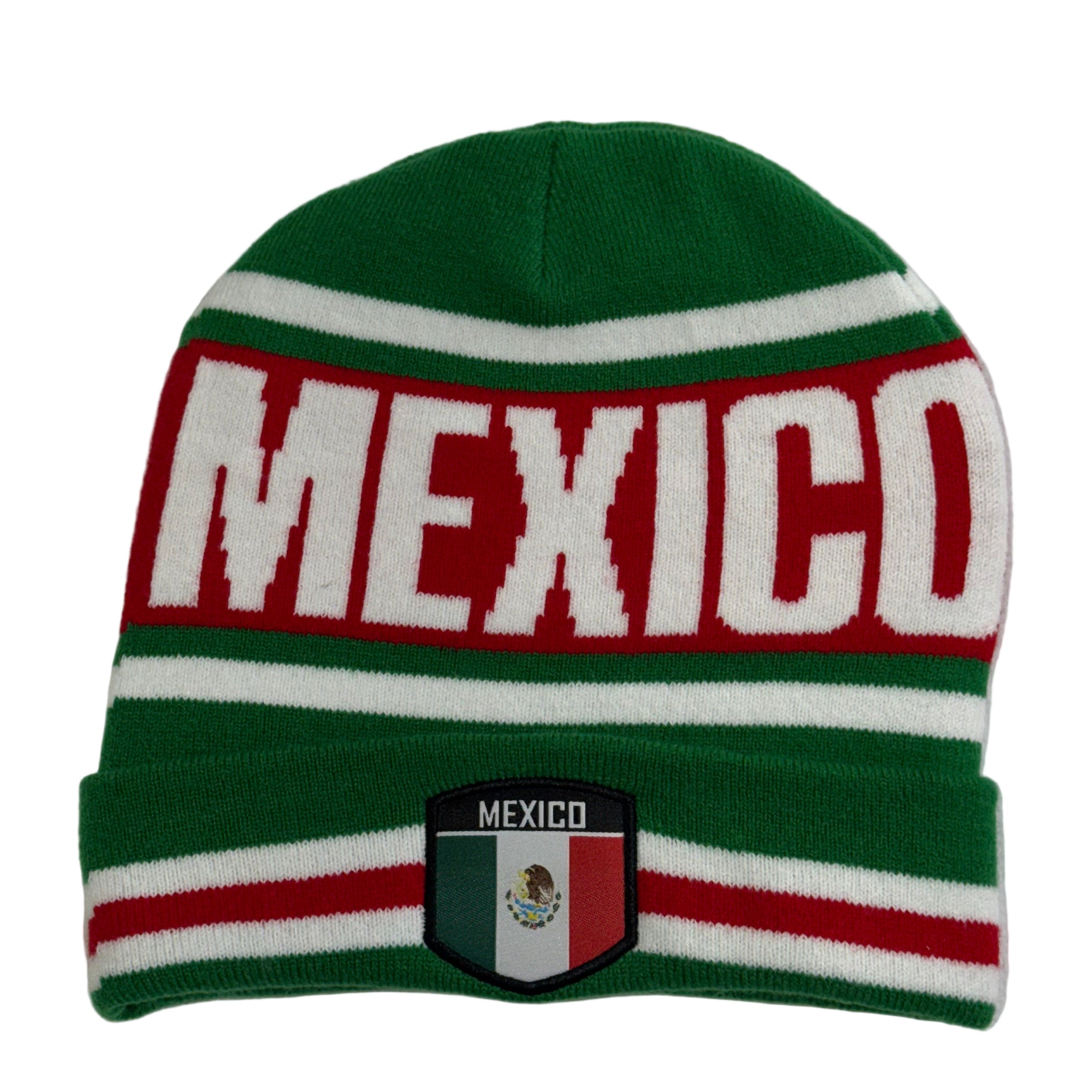 Winter Mexico Heritage Beanie – Wholesale 1 Dozen | Warm Knit Hat