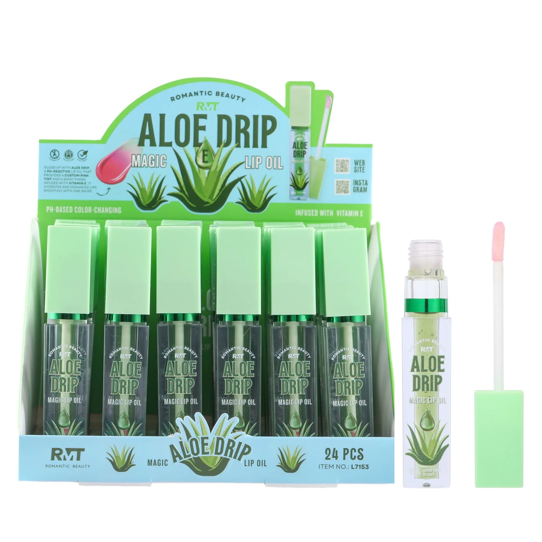 Romantic Beauty - Aloe Vera Magic Lip Oil
