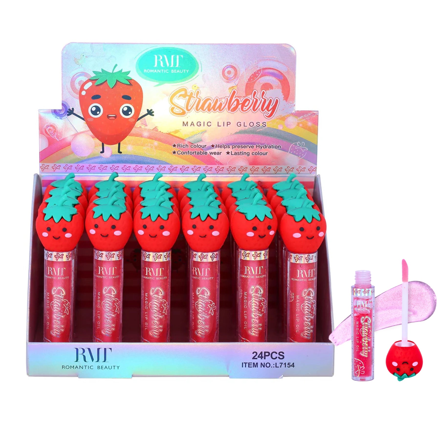 Romantic Beauty - Strawberry Magic Lip Gloss