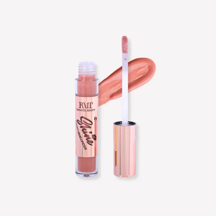 Romantic Beauty - Shine Glossy Liquid Lipstick (Nude Tone)
