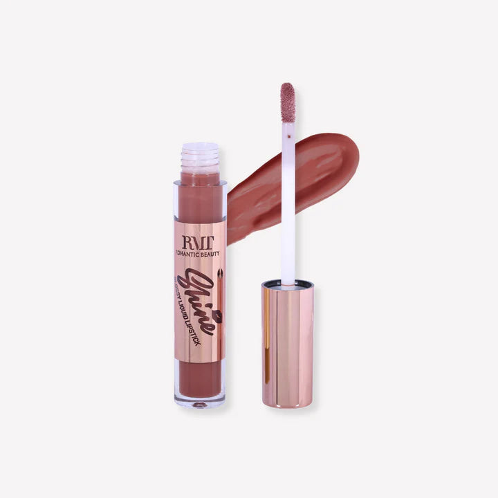 Romantic Beauty - Shine Glossy Liquid Lipstick (Nude Tone)
