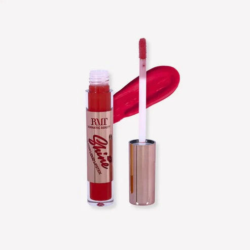 Romantic Beauty - Shine Glossy Liquid Lipstick (Red Tones)