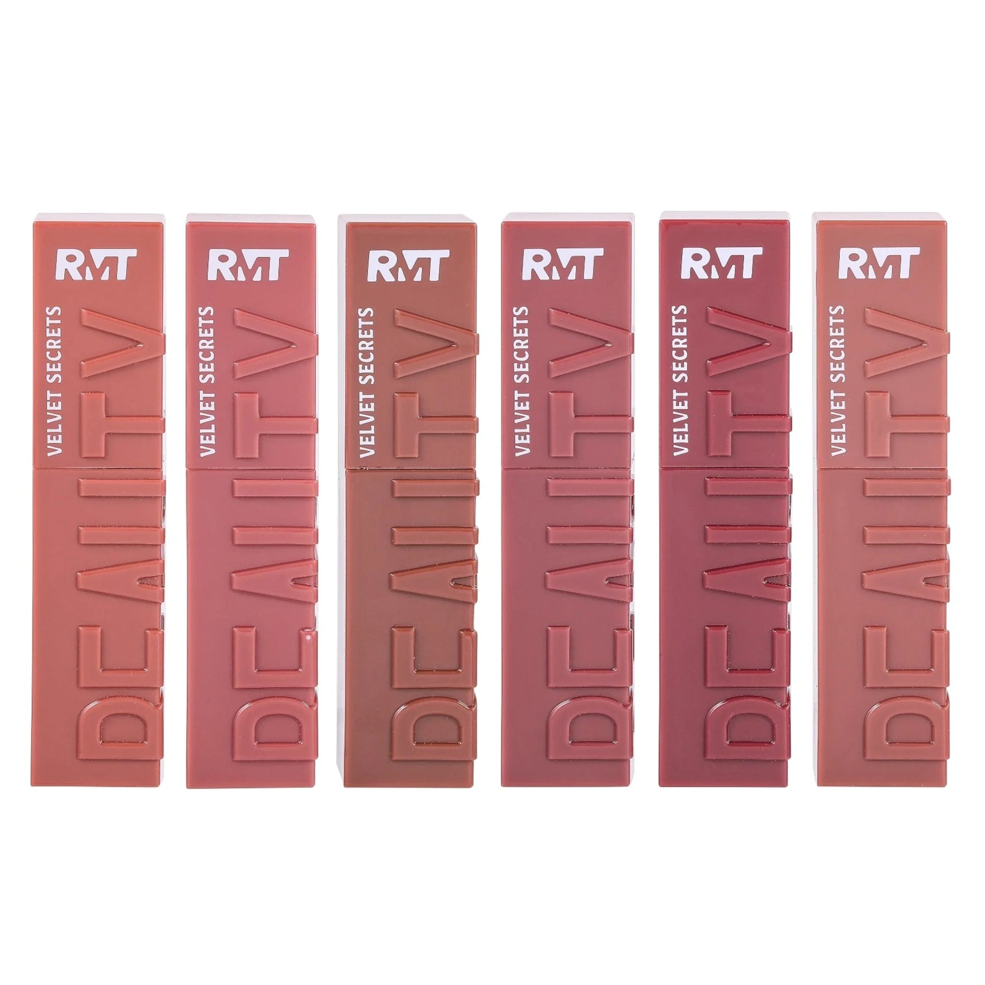 Romantic Beauty - Velvet Liquid Lipstick 24pcs (Nude Color)