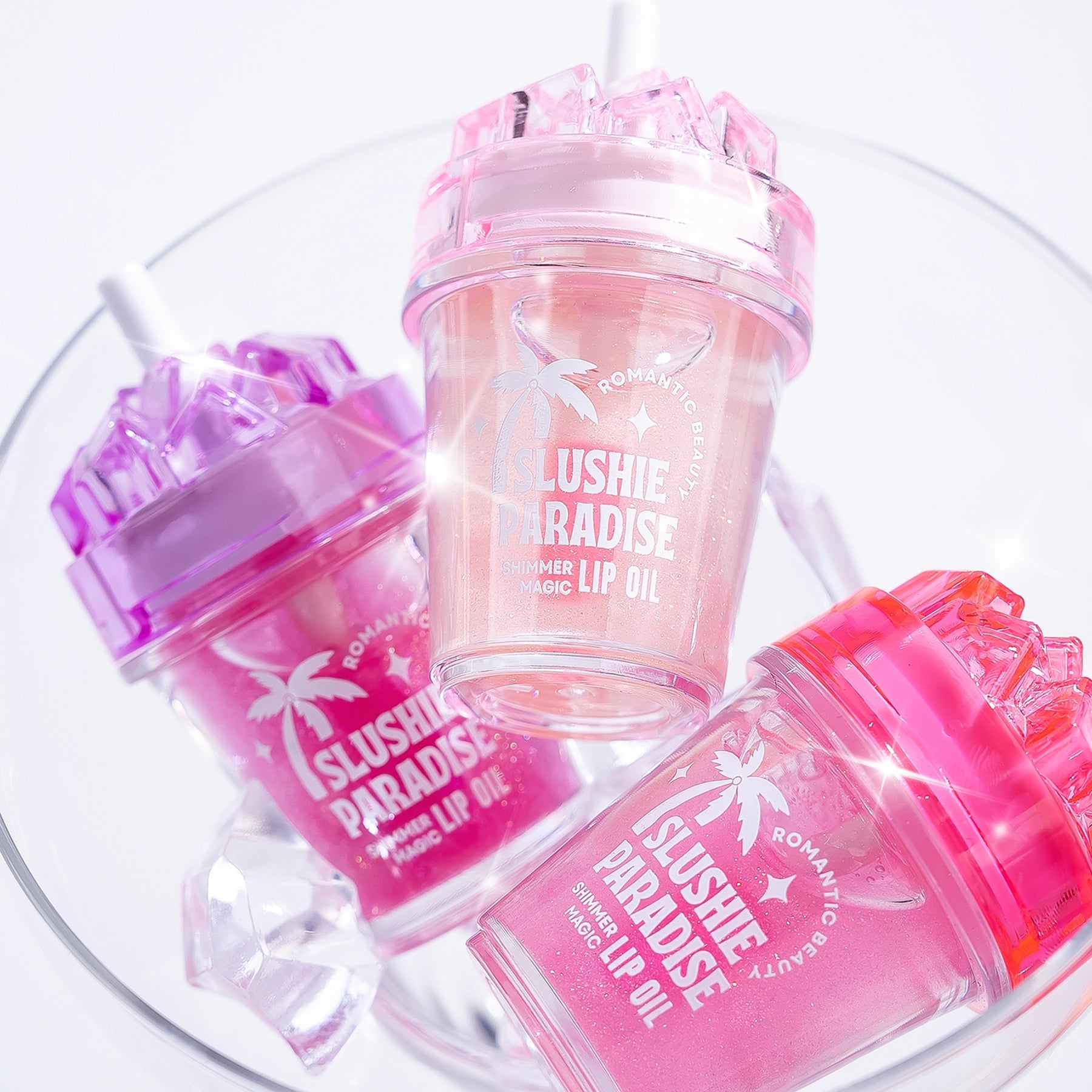 Romantic Beauty - Slushie Paradise Shimmer Magic Lip Oil