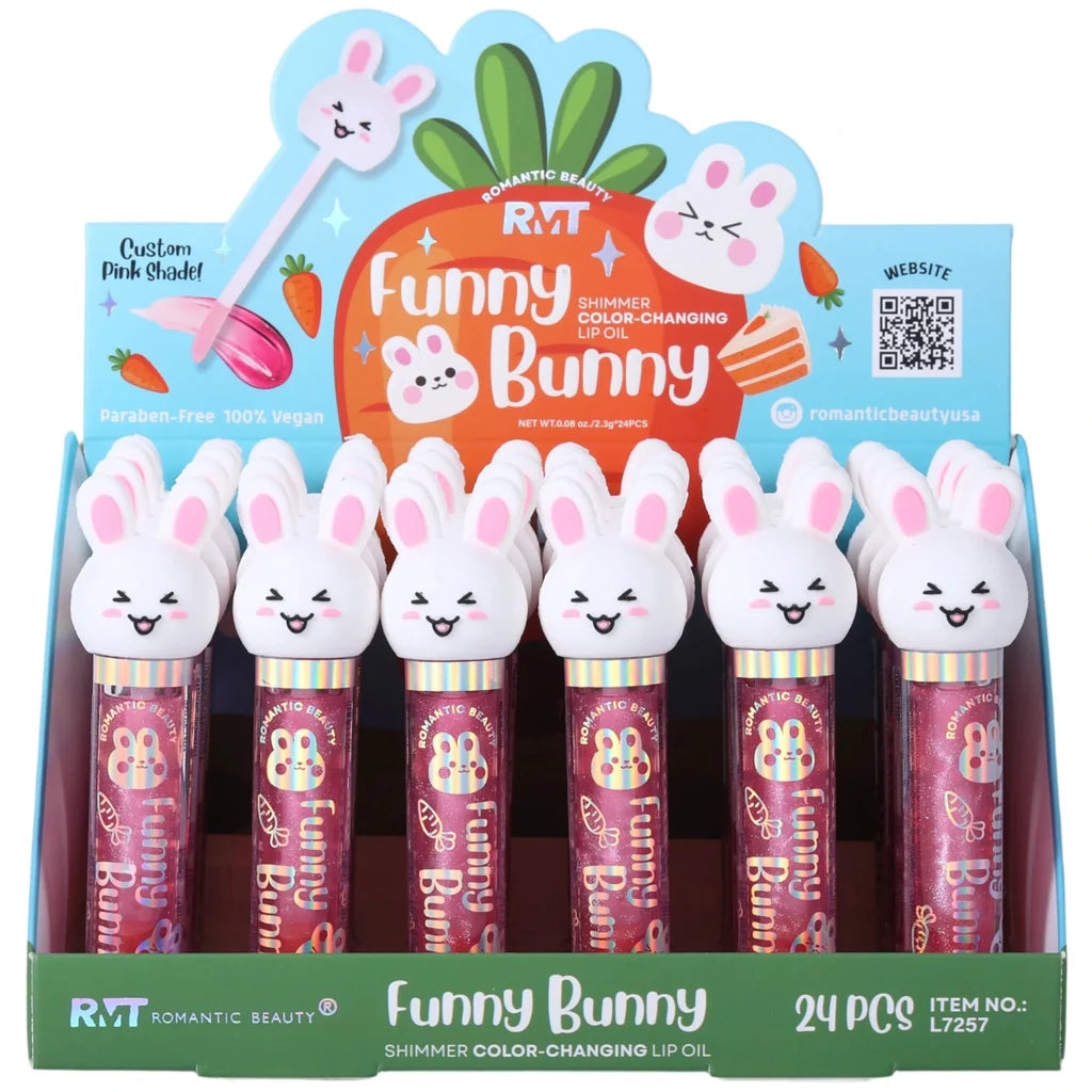 Romantic Beauty -  Funny Bunny Magic Shimmer Lip Oil