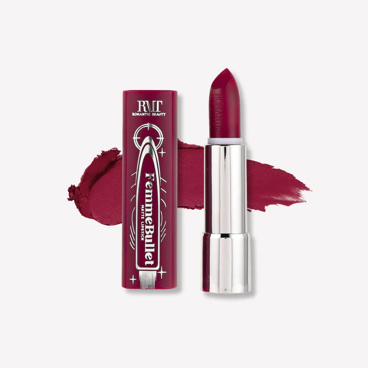 Romantic Beauty - Femme Bullet Matte Lipstick (Red Tone)