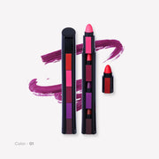 Romantic Beauty - 5-in-1 Lipstick Stack - (Red Tones)