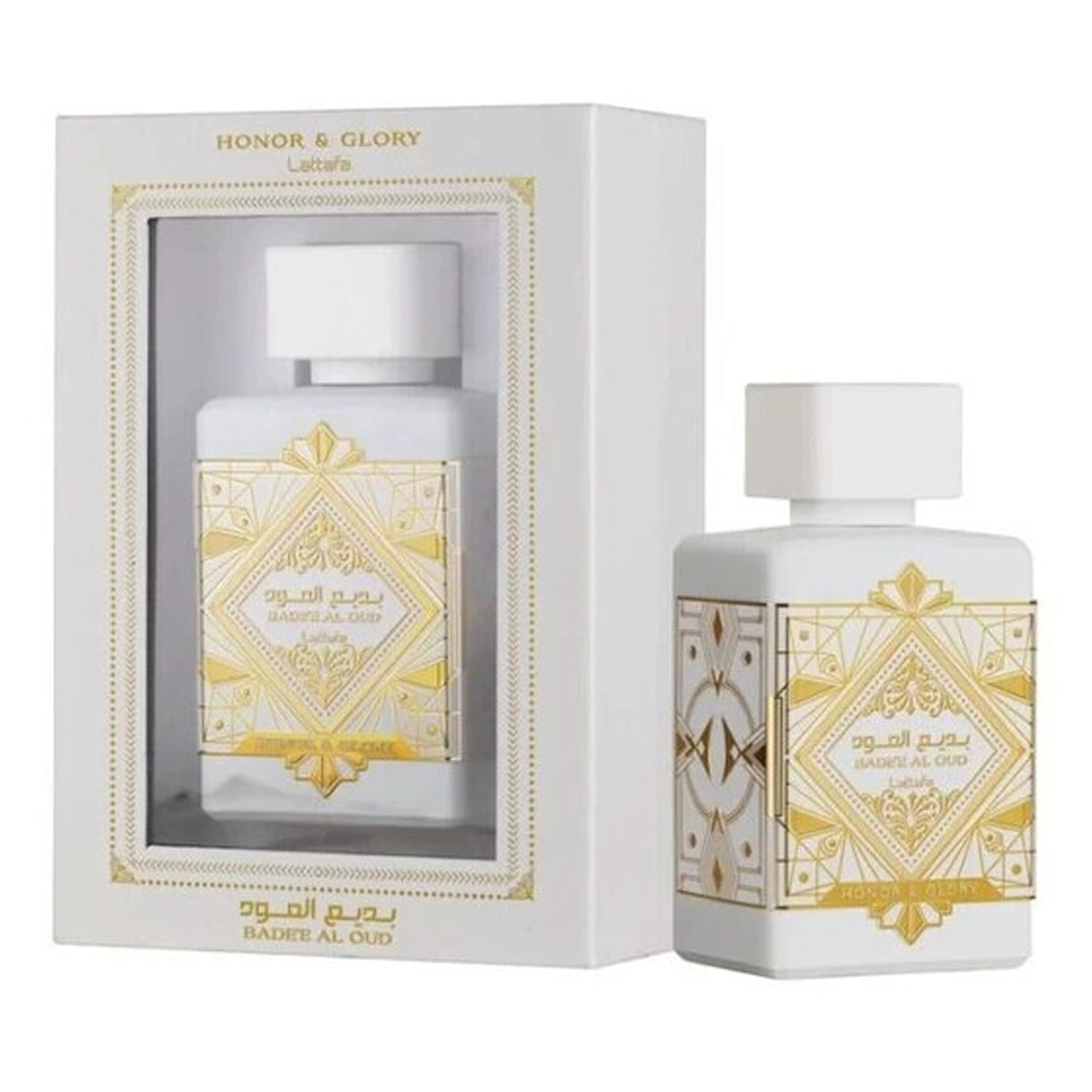 Lattafa - Unisex Bade'e Al Oud Honor & Glory EDP Spray 3.4 oz Fragrances