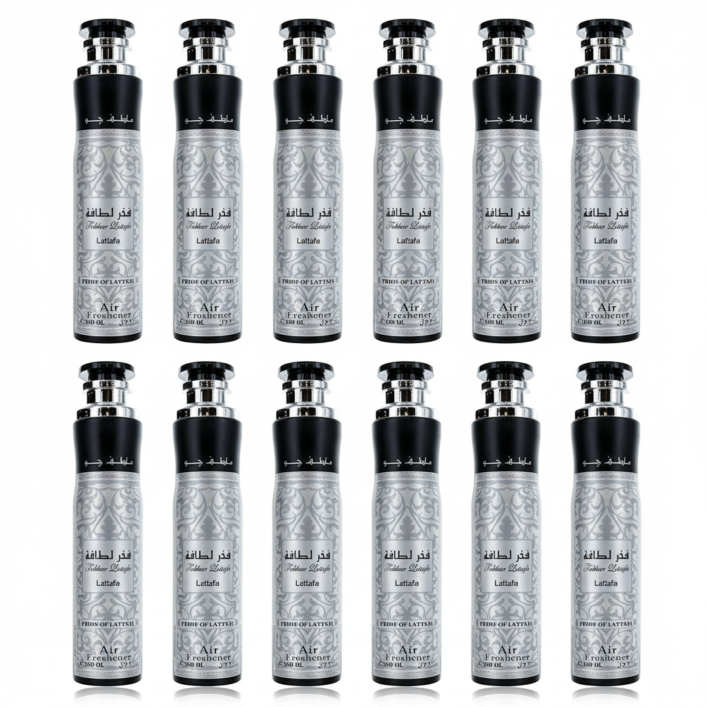 Lattafa- Pride Of Lattafa Black  Air Freshener Spray - 300ml