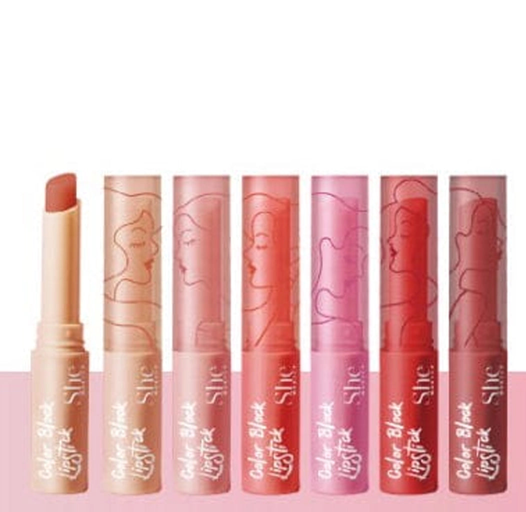 S.HE - Color Block Lipstick