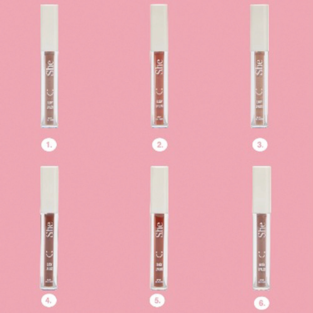 S.HE - Glossy Lip Gloss (Nude)