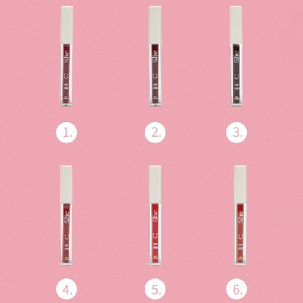 S.HE - Glossy Lip Gloss (Red)