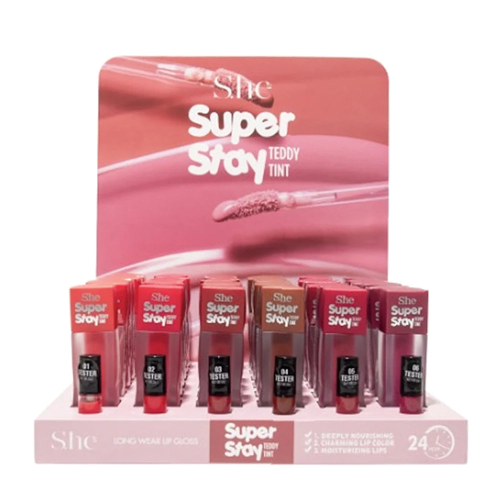 S.HE - Super Stay Teddy Lip Tint