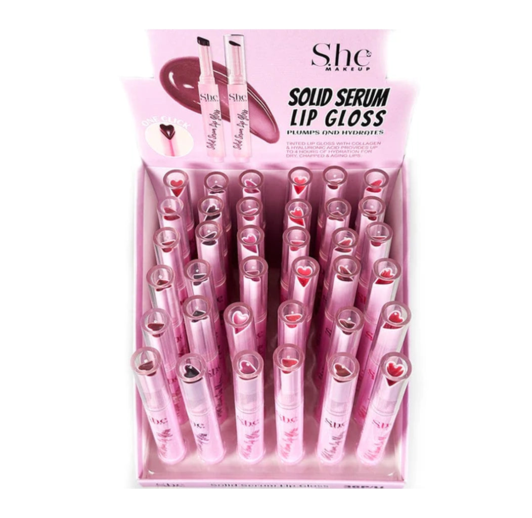 S.HE - Solid Serum Lip Gloss Plumps And Hydrates