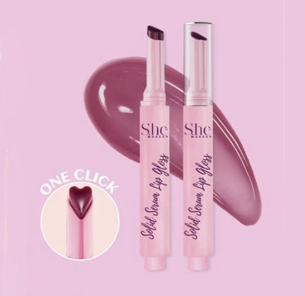S.HE - Solid Serum Lip Gloss Plumps And Hydrates