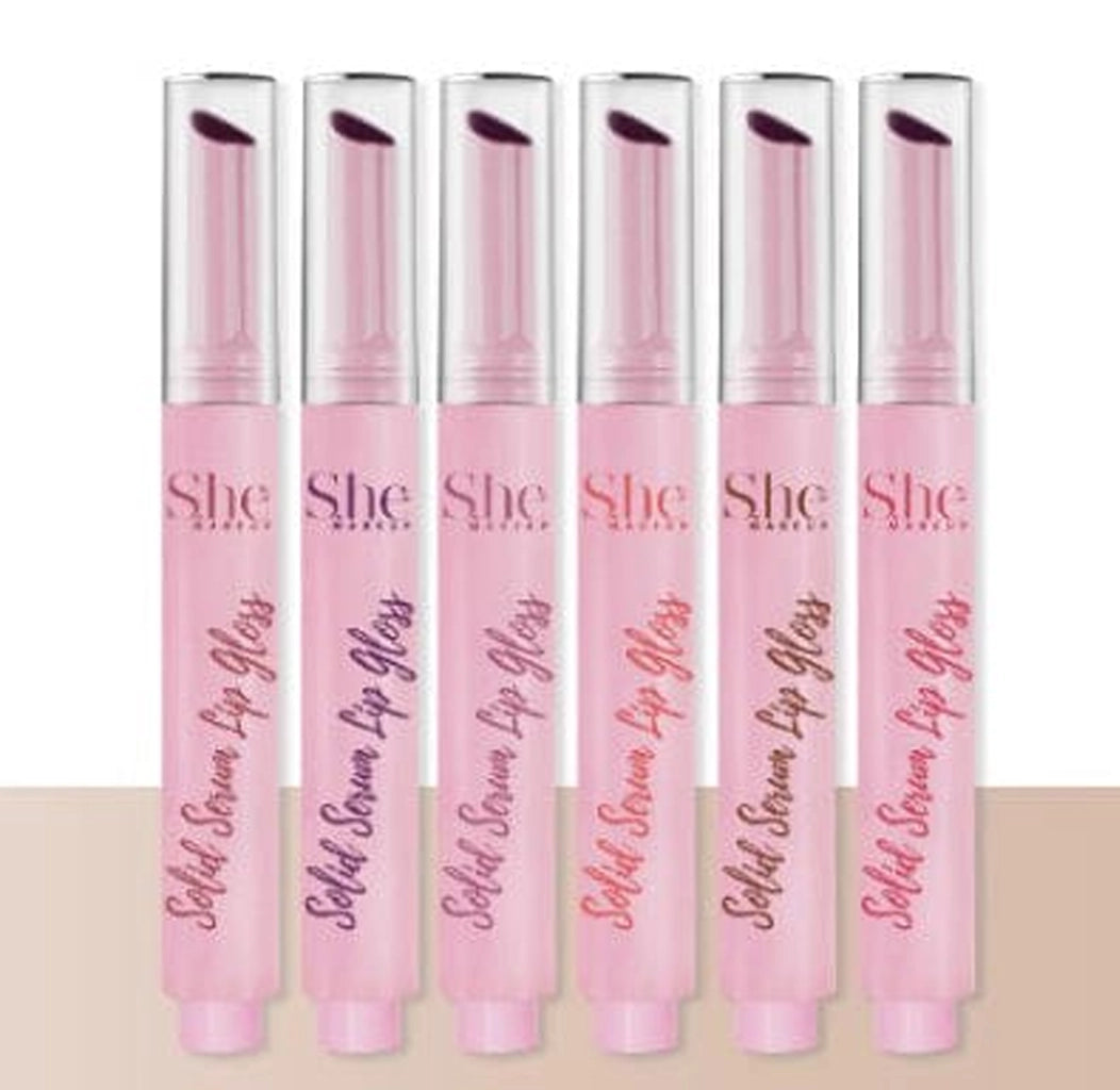 S.HE - Solid Serum Lip Gloss Plumps And Hydrates