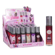 Ice Cream Roll-On Perfume Bulk Set – 24-Piece Display Box, Sweet Fruit & Dessert Scents, Travel-Size Alcohol-Free Fragrance Oil for Girls & Teens (LG41)
