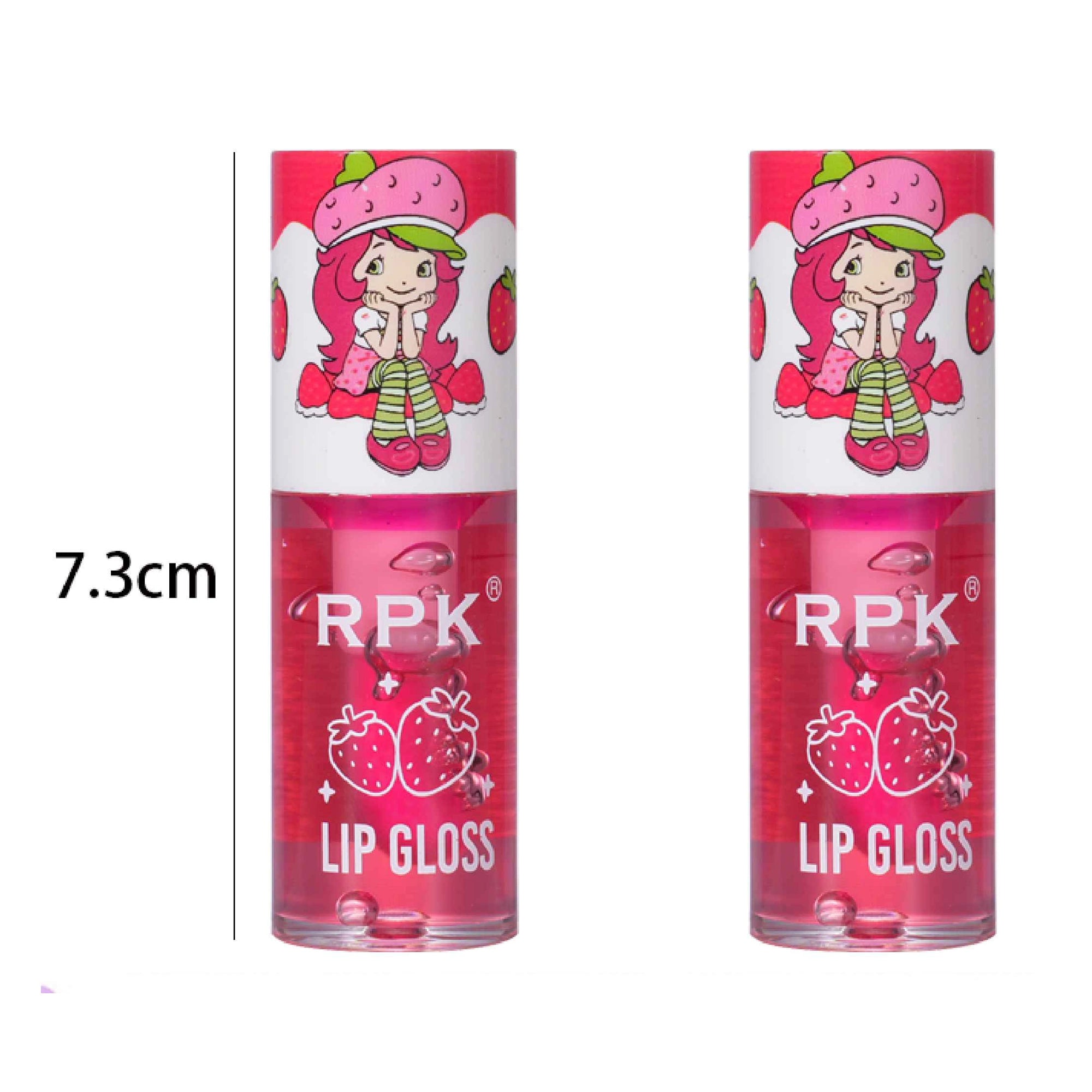 Strawberry Scented Lip Gloss Bulk Set - 24-Piece Display Box, Long-Lasting & Moisturizing Lip Oil for Kids, Teens, and Party Favors (LG45)