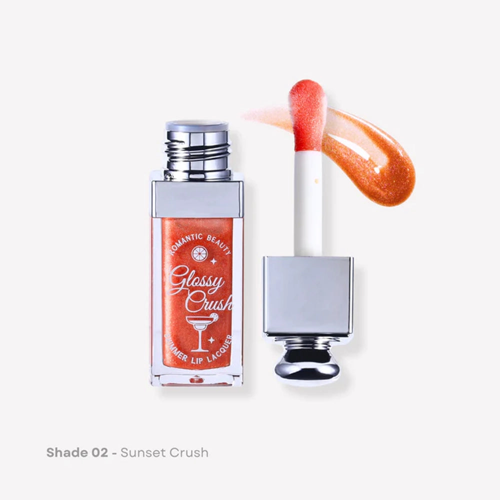 Romantic Beauty - Glossy Crush Shimmer Lip Lacquer
