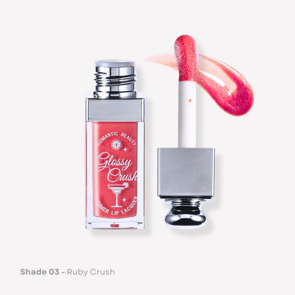 Romantic Beauty - Glossy Crush Shimmer Lip Lacquer