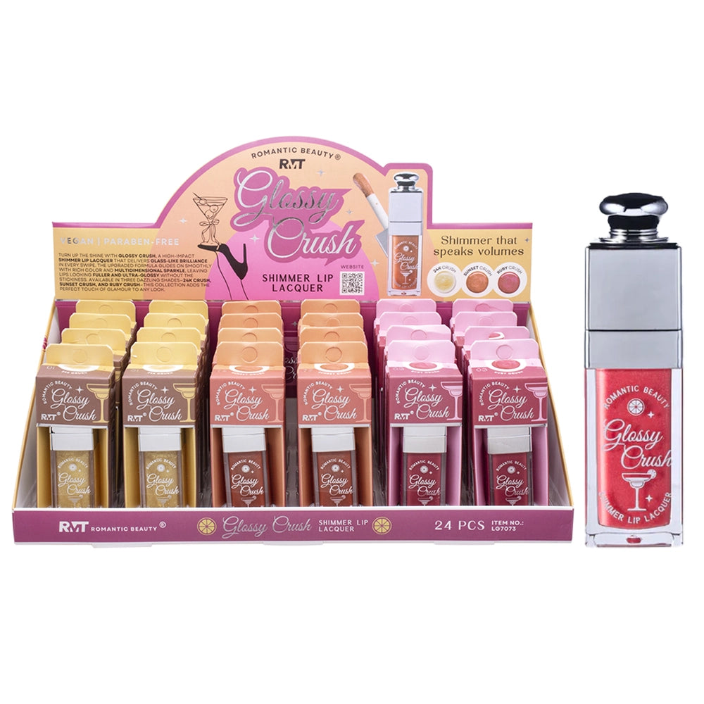 Romantic Beauty - Glossy Crush Shimmer Lip Lacquer