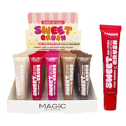 Magic - Sweet Crush Non-Sticky Tinted Lip Balm - High-Shine Hydrating Lip Gloss Tube (14ml)
