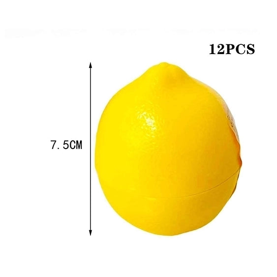 Lemon Shaped Hydrating Hand Cream Set – 12 Pack Cute Fruit Hand Lotion Containers (35g Each) (LLG54)