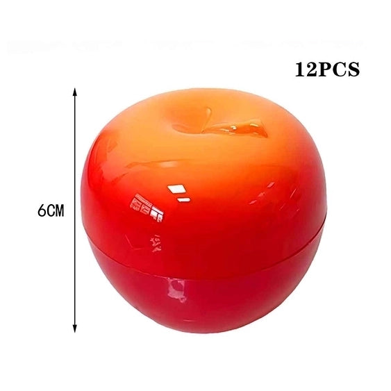 Red Apple Moisturizing Hand Cream (35g x 12 Pack) – Cute Fruit-Shaped Hand Lotion Bulk Display Set (LLG55)