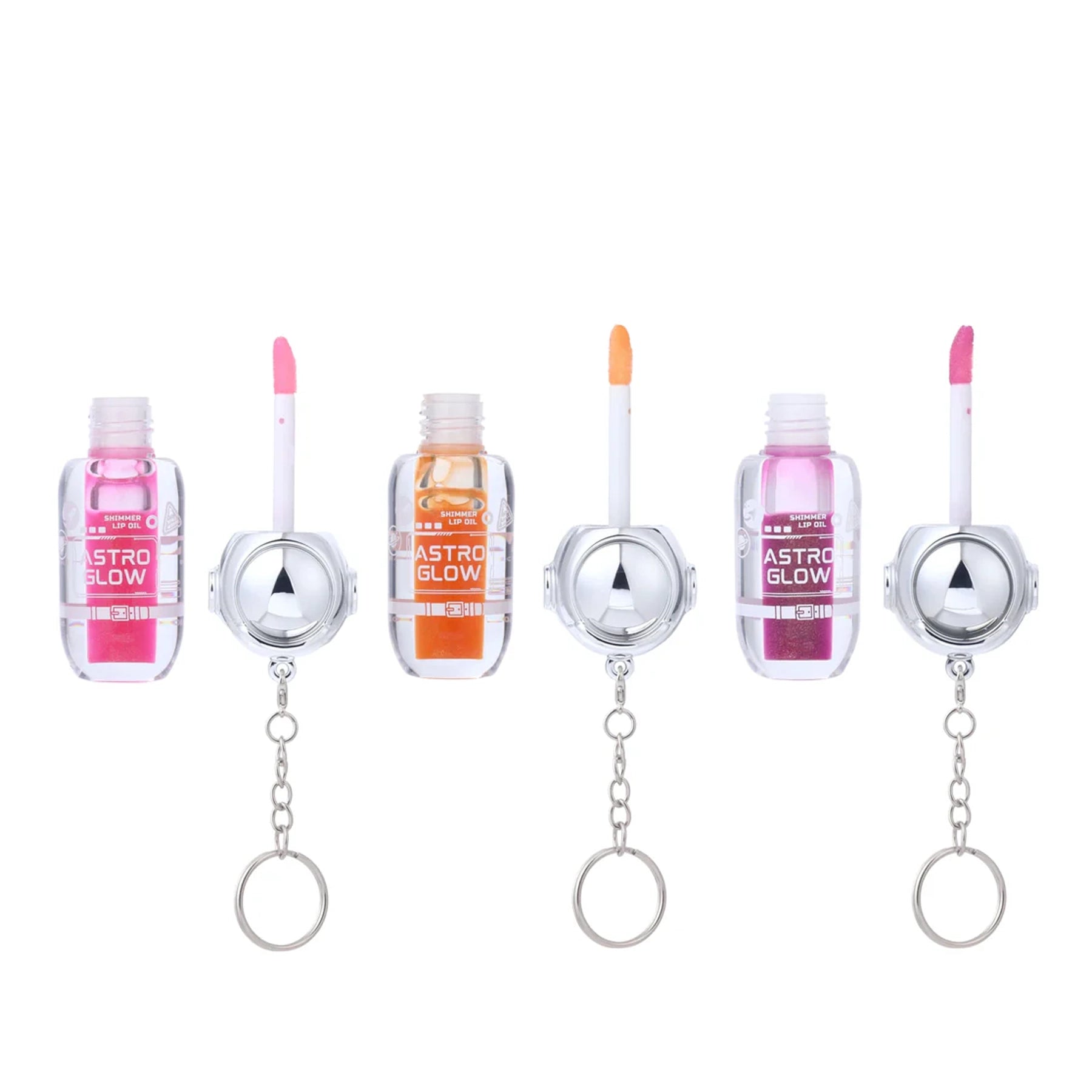 Romantic Beauty - Astro Glow Shimmer Lip Oil Keychain