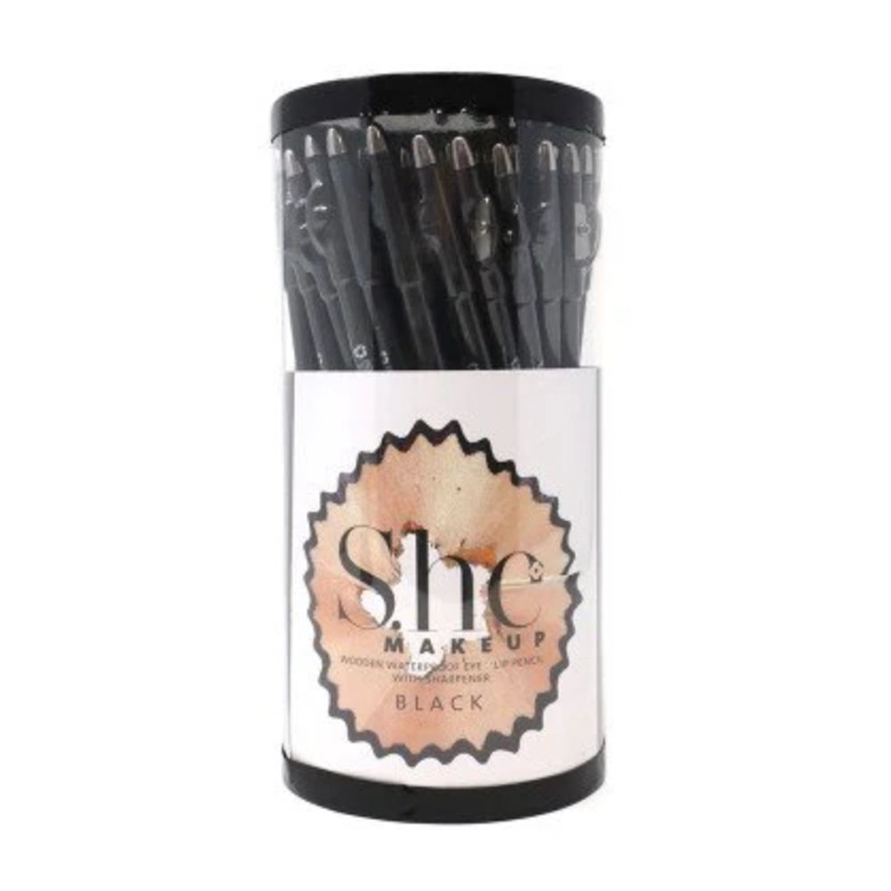 S.HE - Lip and Eye Liner Long Pencil w/Sharpener(Brown)