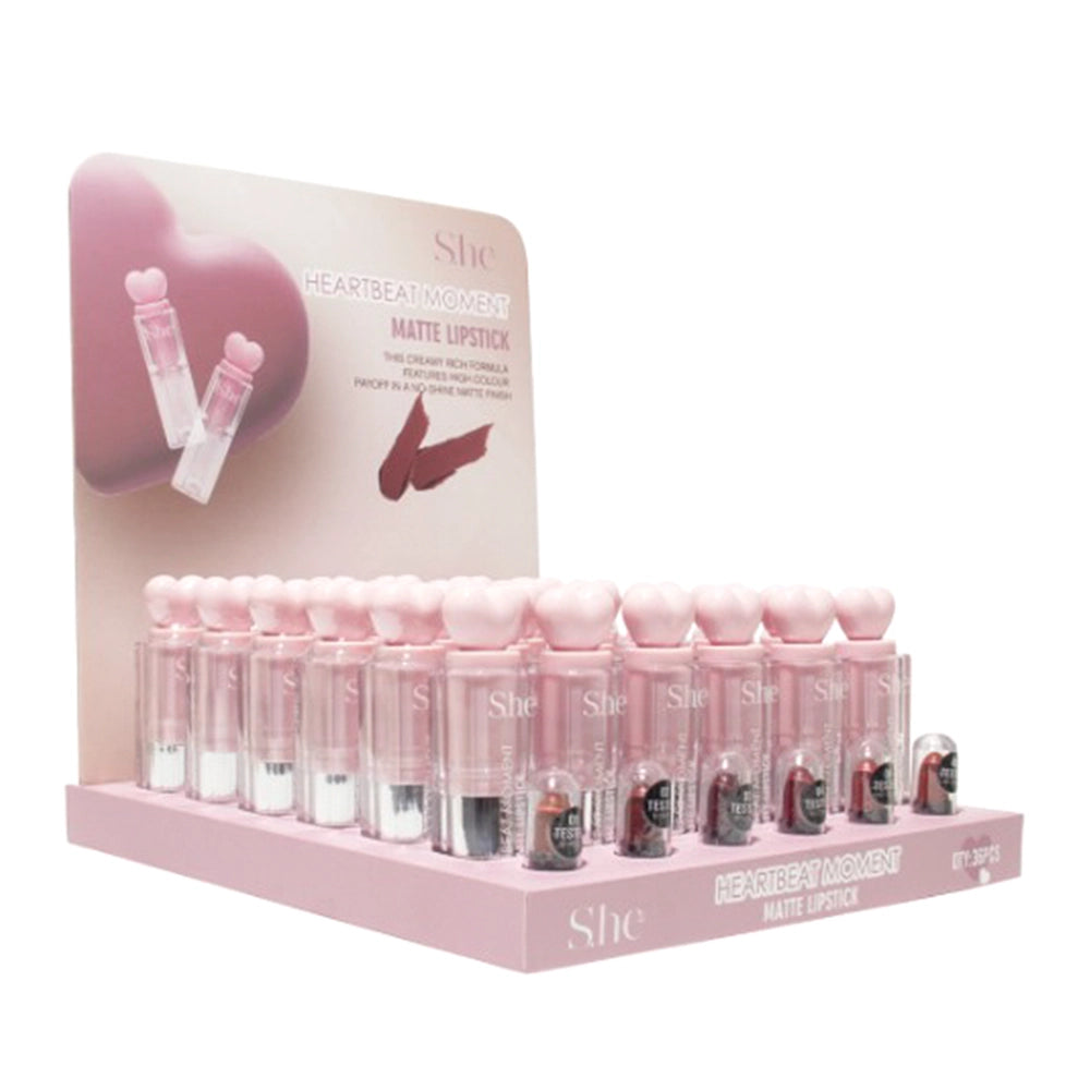 S.HE - Heartbeat Moment Matte Lipstick