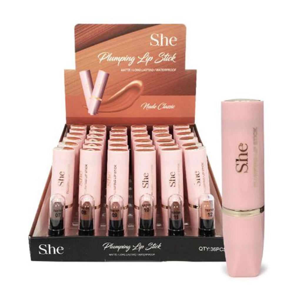 S.HE - Plumping Lip Stick (Red Tone)