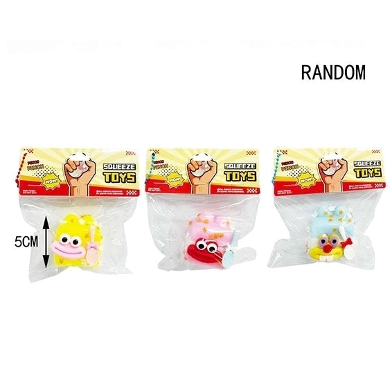Cute Monster Squeeze Stress Relief Toys (5cm) – 12 Pack Funny Squishy Sensory Fidget Toys for Kids & Adults (LT157)
