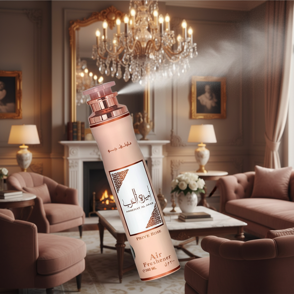 Lattafa - Ameerat Al Arab Prive Rose Air Freshener Spray 300ml