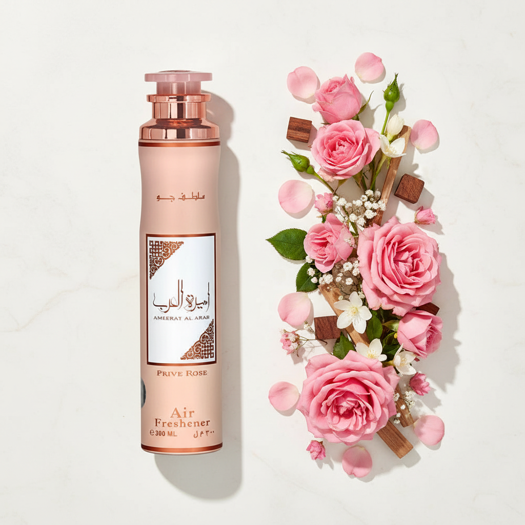 Lattafa - Ameerat Al Arab Prive Rose Air Freshener Spray 300ml