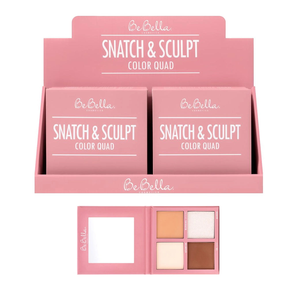 Bebella - Snatch & Sculp Contour Quad Palette - Light