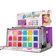 MALIBU GLITZ COLOR BURST 18 COLOR BEAUTY PALETTE (6PCS / DS)