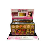 Malibu Glitz - Crazy Beautiful 18 Color Beauty Palette W-E-01